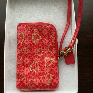 Coach wristlet